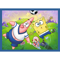 TREFL Puzzle SpongeBobov život 4v1 (35,48,54,70 dielikov)