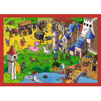 Puzzle Treflíci: Cesty Treflíkov 4v1 (35,48,54,70 dielikov)