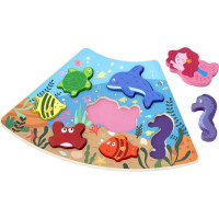 2Kids Toys Drevené puzzle Podvodný svet prepojiteľné