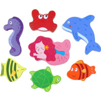 2Kids Toys Drevené puzzle Podvodný svet prepojiteľné