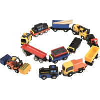 2Kids Toys Sada vozidiel k vláčikodráhe