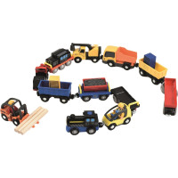 2Kids Toys Sada vozidiel k vláčikodráhe