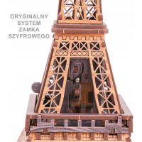 WOODEN CITY 3D drevené puzzle Escape puzzle box: Eiffelova veža 202 dielikov