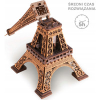 WOODEN CITY 3D drevené puzzle Escape puzzle box: Eiffelova veža 202 dielikov