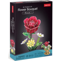 CUBICFUN 3D puzzle Kytica ruže 120 dielikov