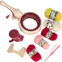 Pletací stroj s príslušenstvom