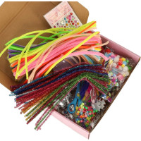 Kreatívna výtvarná sada pre detské ručné práce - 1200 prvkov