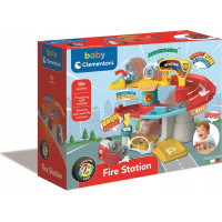 CLEMENTONI BABY Autogaráž Tumbling Cars: Hasičská stanica