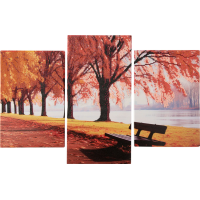 CRAFT ID Diamantové maľovanie na ráme Krajina triptych 40x20 cm + 30x20 cm