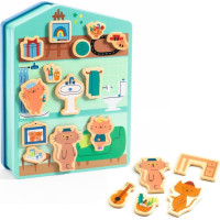 DJECO Domček s magnetmi