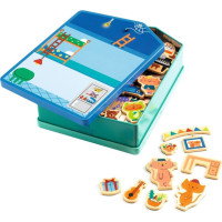 DJECO Domček s magnetmi