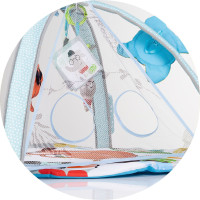 CHIPOLINO Hracia deka so svetlami a zvukmi Jungle