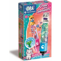 CLEMENTONI IDEA Kreatívna súprava na výrobu zvýrazňovačov Sweet Pets