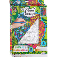 GRAFIX Maľovanie podľa čísel: Lev, plátno na ráme 30x40cm