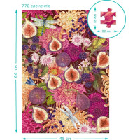 DODO Puzzle Botany: Figy a kvety 770 dielikov