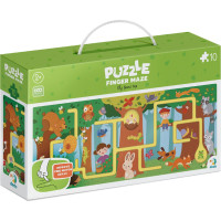 DODO Puzzle Labyrint: Cesta lesom 10 dielikov