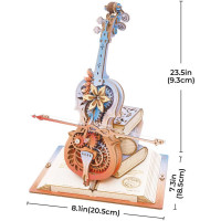 ROBOTIME Roker 3D drevené puzzle Nádherná symfónia 199 dielikov
