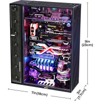 ROBOTIME Roker 3D puzzle s dráhou: Mesto budúcnosti 140 dielikov