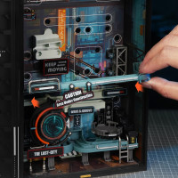 ROBOTIME Roker 3D puzzle s dráhou: Posledné mesto 130 dielikov