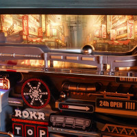 ROBOTIME Roker 3D puzzle s dráhou: Posledné mesto 130 dielikov