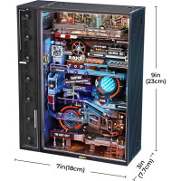 ROBOTIME Roker 3D puzzle s dráhou: Posledné mesto 130 dielikov