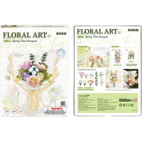 ROBOTIME Roker Floral Art: 3D puzzle Jarný kvet 165 dielikov