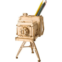 ROBOTIME Rolife 3D drevené puzzle Historický fotoaparát 142 dielikov