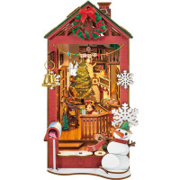 ROBOTIME Rolife DIY 3D Zarážka na knihy: Chalúpka 206 dielikov