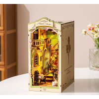 ROBOTIME Rolife DIY 3D Zarážka na knihy: Kvetinárstvo s LED osvetlením 164 dielikov