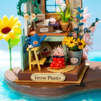 ROBOTIME Rolife DIY House: Záhradka snov na terase 72 dielikov