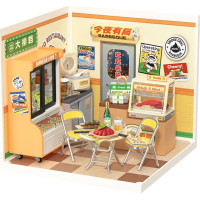 ROBOTIME Rolife DIY House: Reštaurácia Nonstop s LED osvetlením 120 dielikov