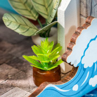 ROBOTIME Rolife DIY House: Reštaurácia Sea Holiday 68 dielikov