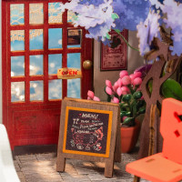 ROBOTIME Rolife DIY House: Reštaurácia Sea Holiday 68 dielikov