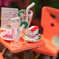 ROBOTIME Rolife DIY House: Reštaurácia Sea Holiday 68 dielikov