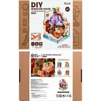 ROBOTIME Rolife DIY House: Reštaurácia Sea Holiday 68 dielikov