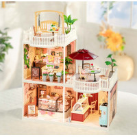 ROBOTIME Rolife DIY House: Terasa Chic Café 76 dielikov