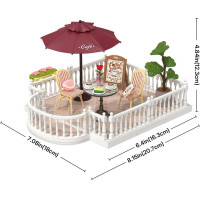 ROBOTIME Rolife DIY House: Terasa Chic Café 76 dielikov