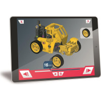 CLEMENTONI Science&Play Mechanické laboratórium Vysokozdvižný vozík