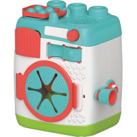 CLEMENTONI Soft Clemmy Vkladacia senzorická práčka s kockami