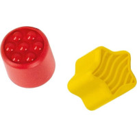 CLEMENTONI Soft Clemmy Vkladací senzorický autobus Bing s 8 kockami