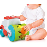 CLEMENTONI Soft Clemmy Vkladací senzorický nakladač s kockami