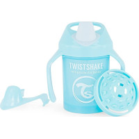 TWISTSHAKE Mini Cup Učiaci netečúci hrnček 230ml Modrý