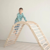 BusyKids Veľká skladacia lezecká zostava nelakovaná