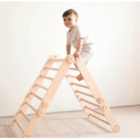 BusyKids Veľká skladacia lezecká zostava nelakovaná