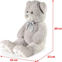 Rappa Veľký plyšový medveď Bady s visačkou 100 cm