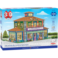 EUROGRAPHICS 3D puzzle Kníhkupectvo 1389 dielikov