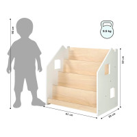 BusyKids Stojan na knihy biely