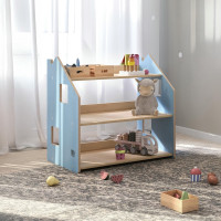 BusyKids Police na hračky modrá