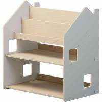 BusyKids Police na hračky a knihy biela