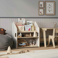 BusyKids Police na hračky a knihy biela